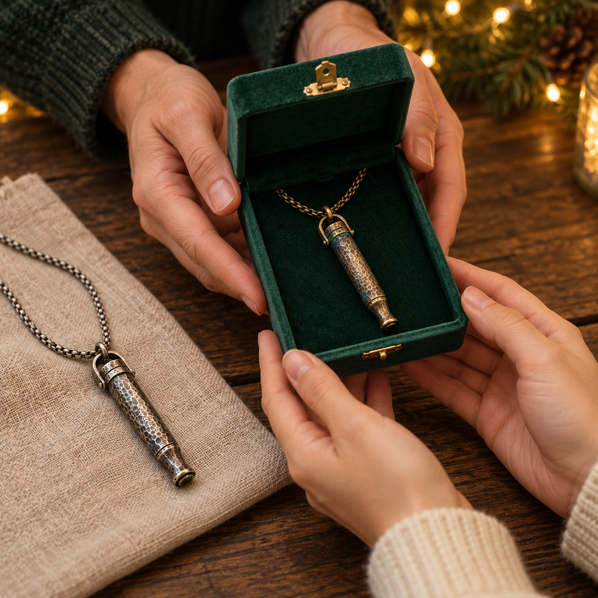 A thoughtful gift in a jewelry box