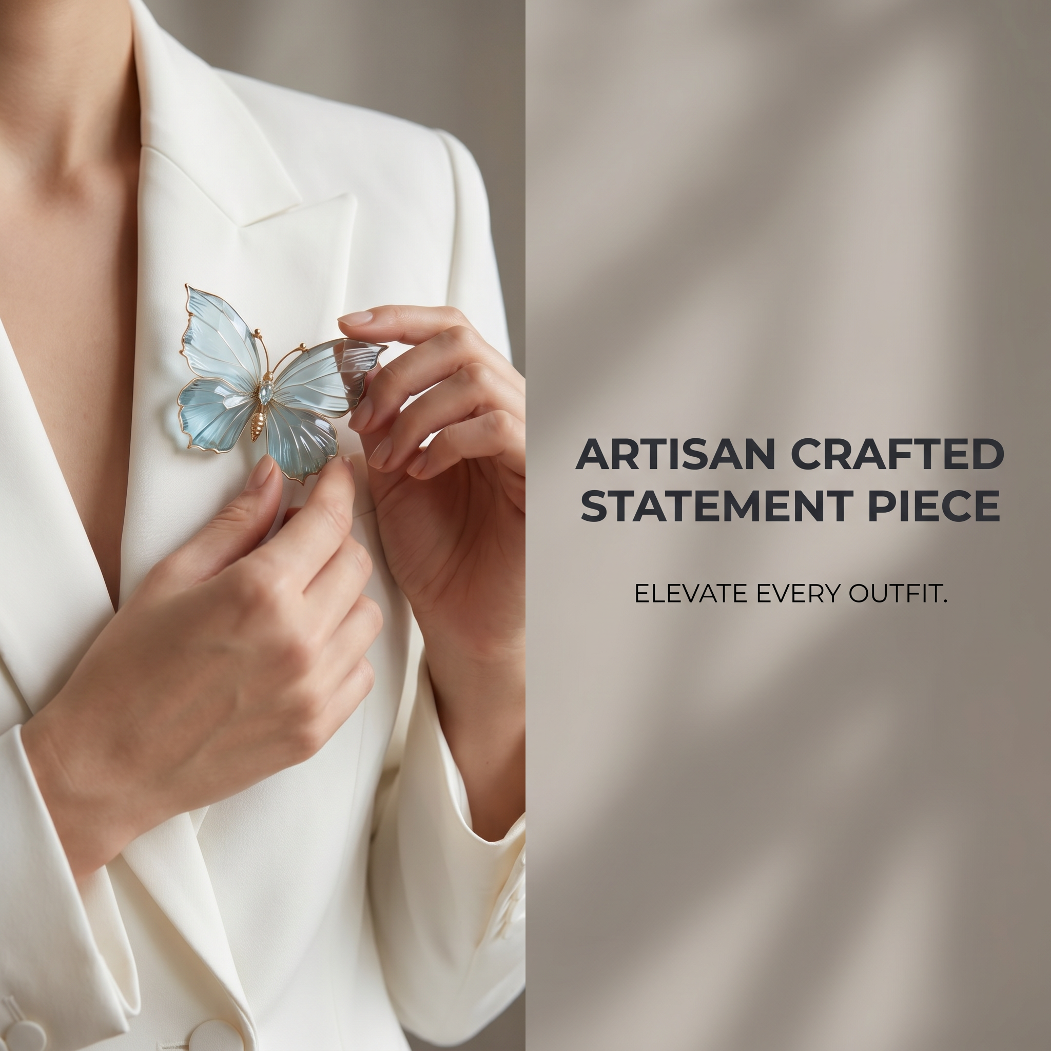 Original Hand-made High-end Butterfly Brooch