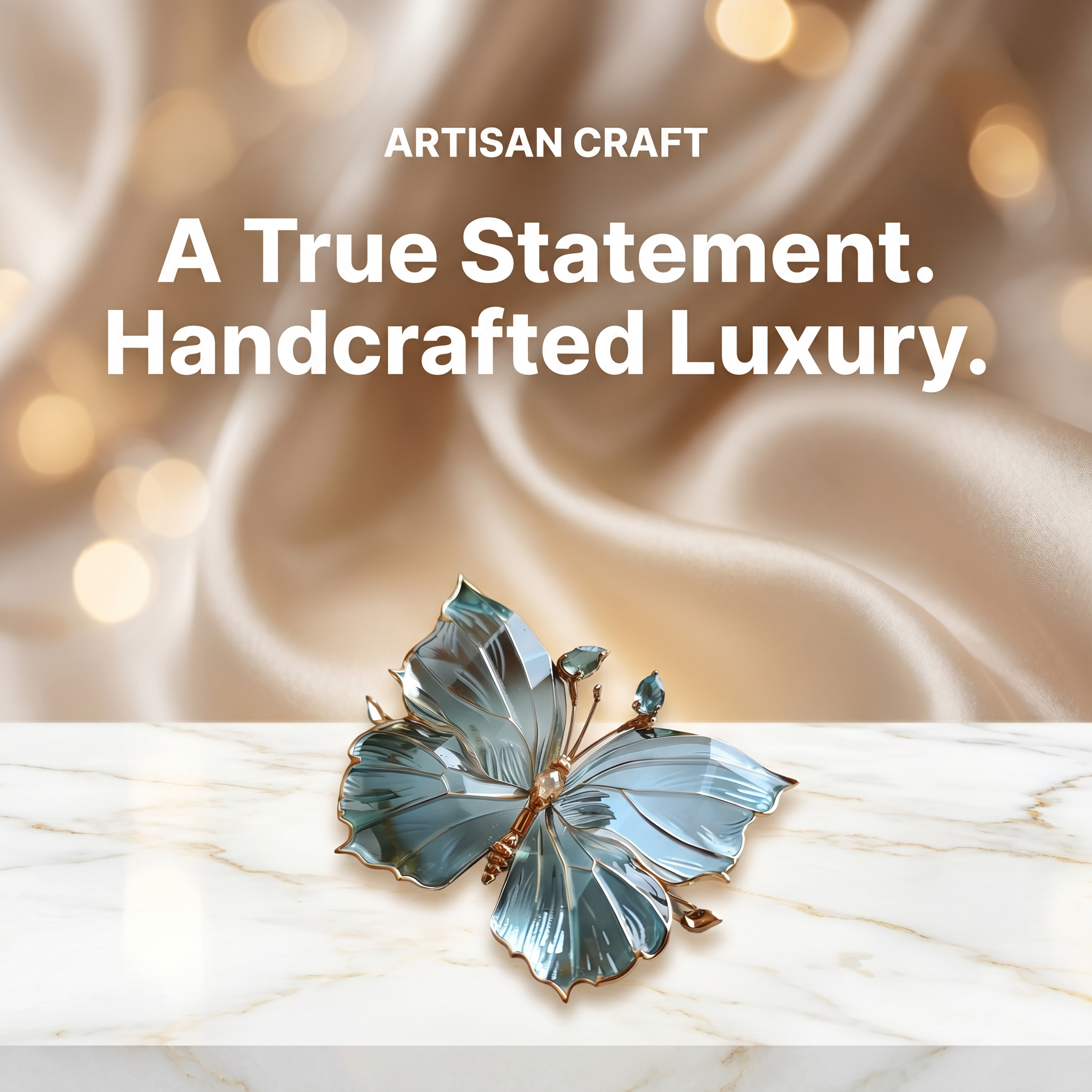 Original Hand-made High-end Butterfly Brooch
