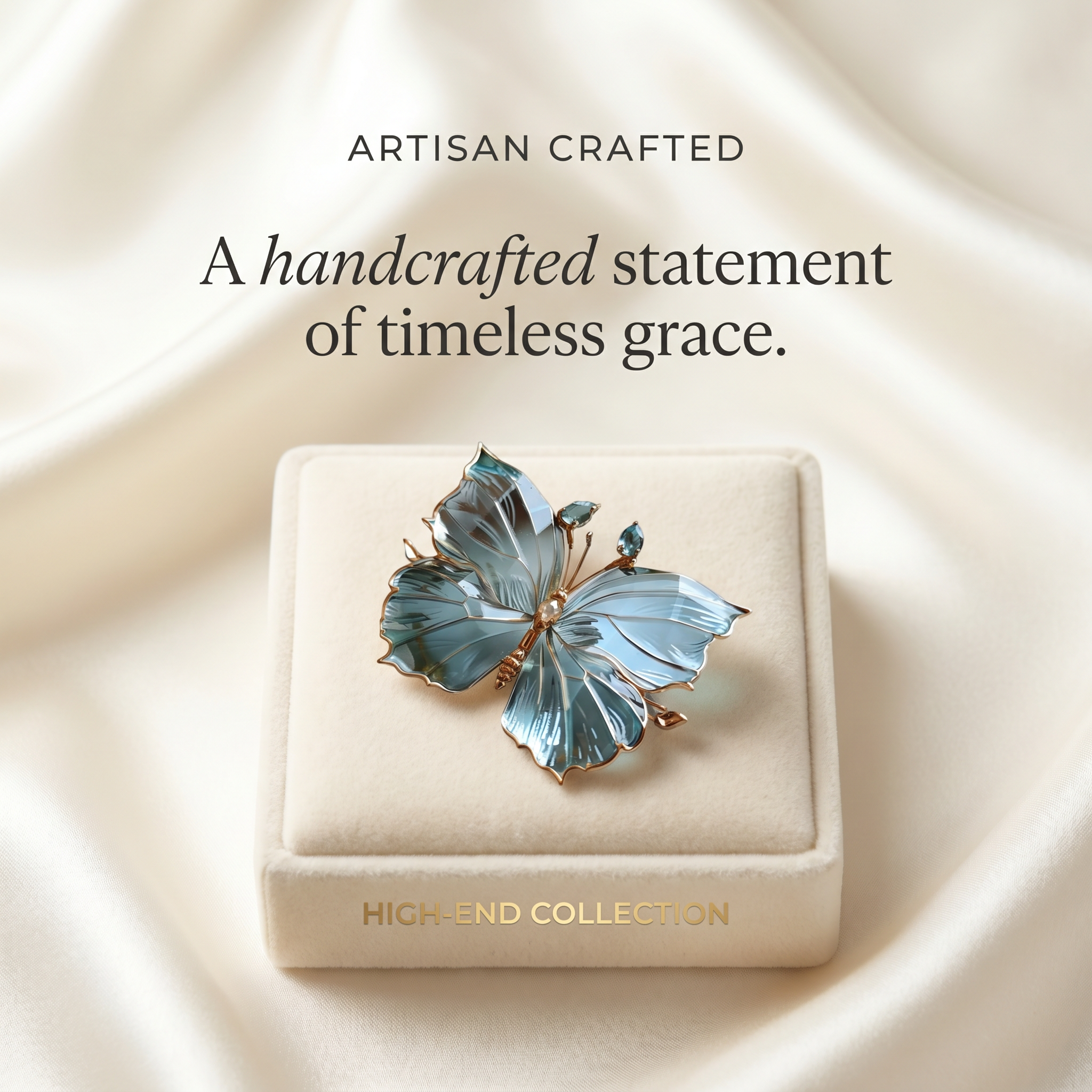 Original Hand-made High-end Butterfly Brooch