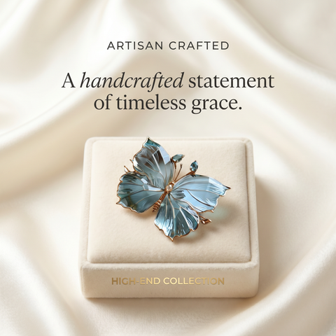 Original Hand-made High-end Butterfly Brooch