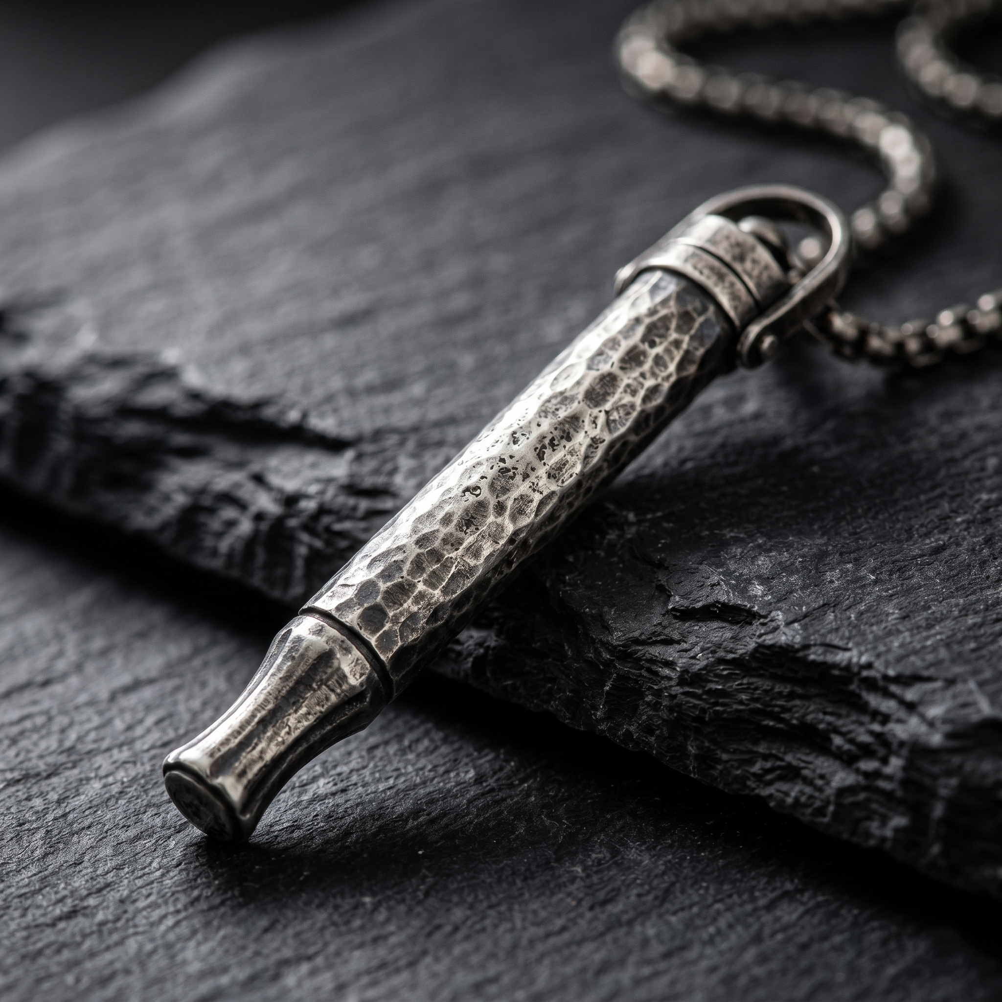 The New Zen Anchor: Vintage Mindful Breathing Necklace for Anxiety Relief