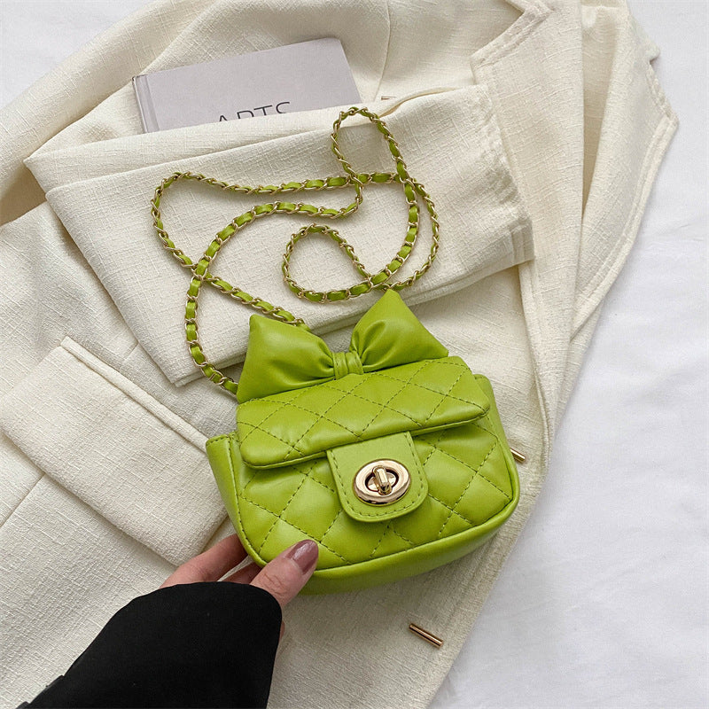 New Fashion Chain Bowknot Crossbody Bag