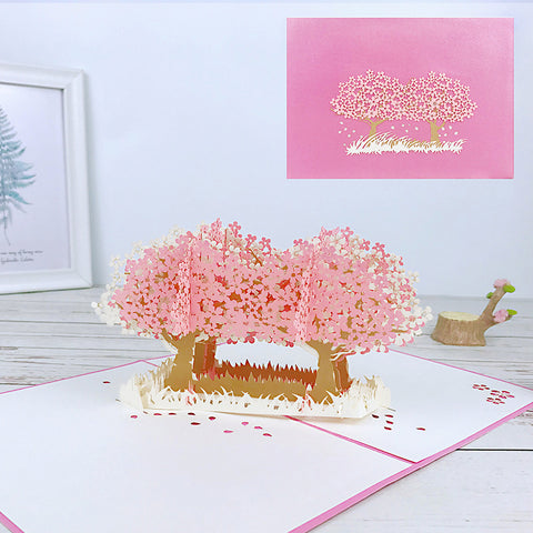 Sunflower 3D Creative Bouquet Stereo Greeting Card