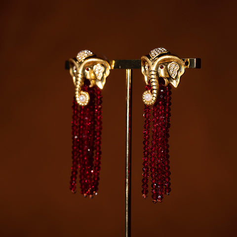 Vintage Elephant Earrings