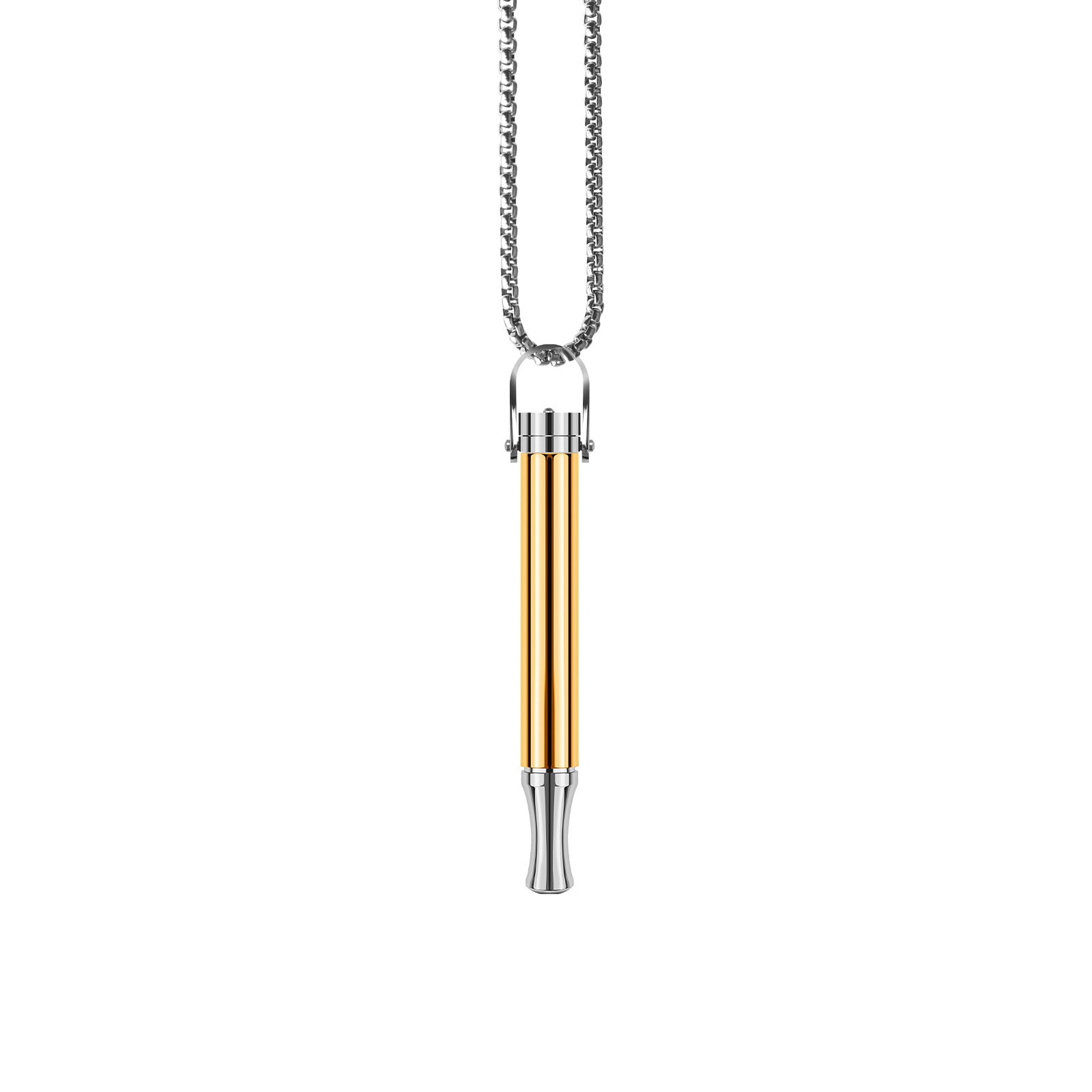 The Zen Anchor: Vintage Mindful Breathing Necklace for Anxiety Relief