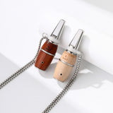 Woodland Pause Wooden Aroma Breathing Necklace
