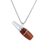 Woodland Pause Wooden Aroma Breathing Necklace