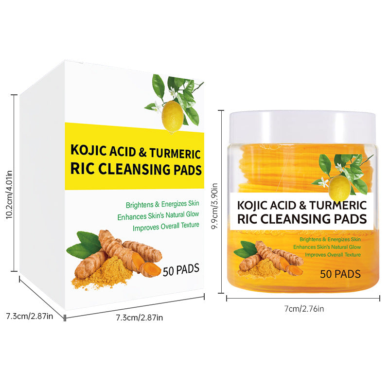 Turmeric Cleansing Pads Exfoliating Cleansing Facial Cream