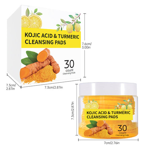 Turmeric Cleansing Pads Exfoliating Cleansing Facial Cream