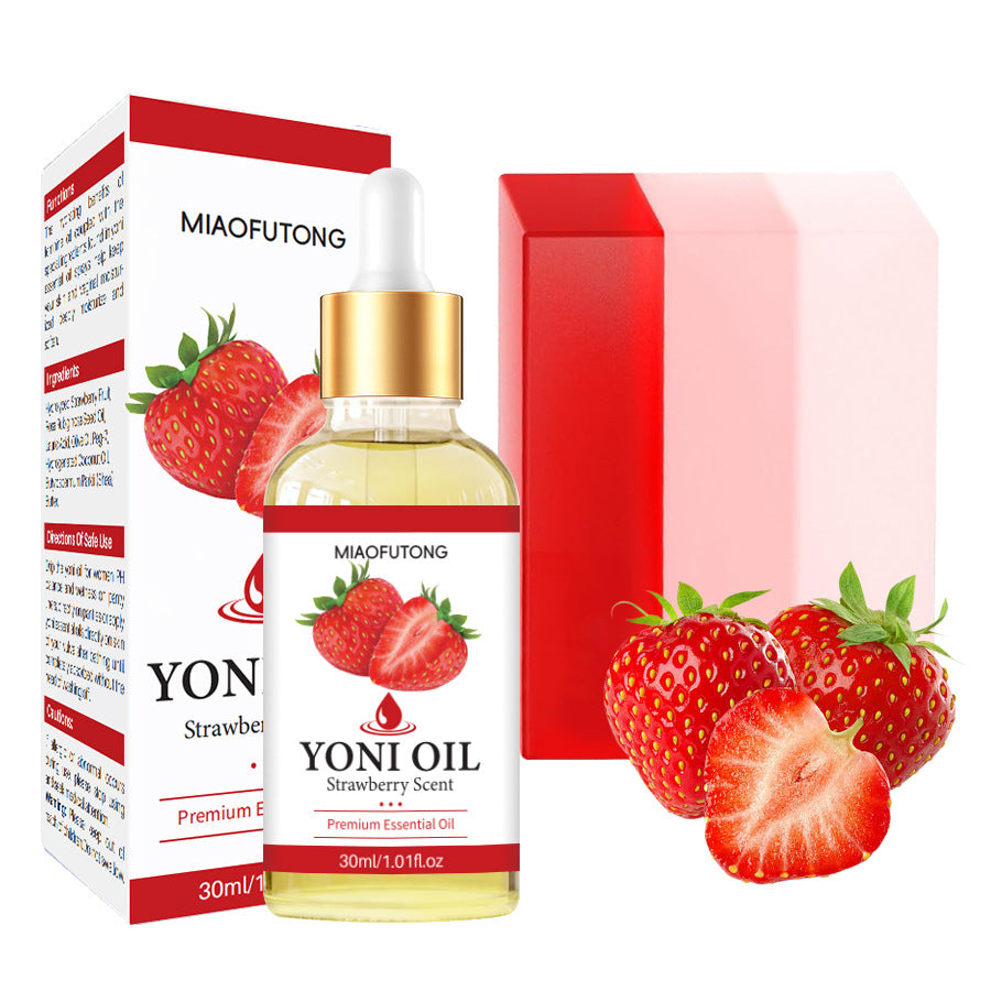 Handmade Strawberry Private Soap Essential Oil Soap
