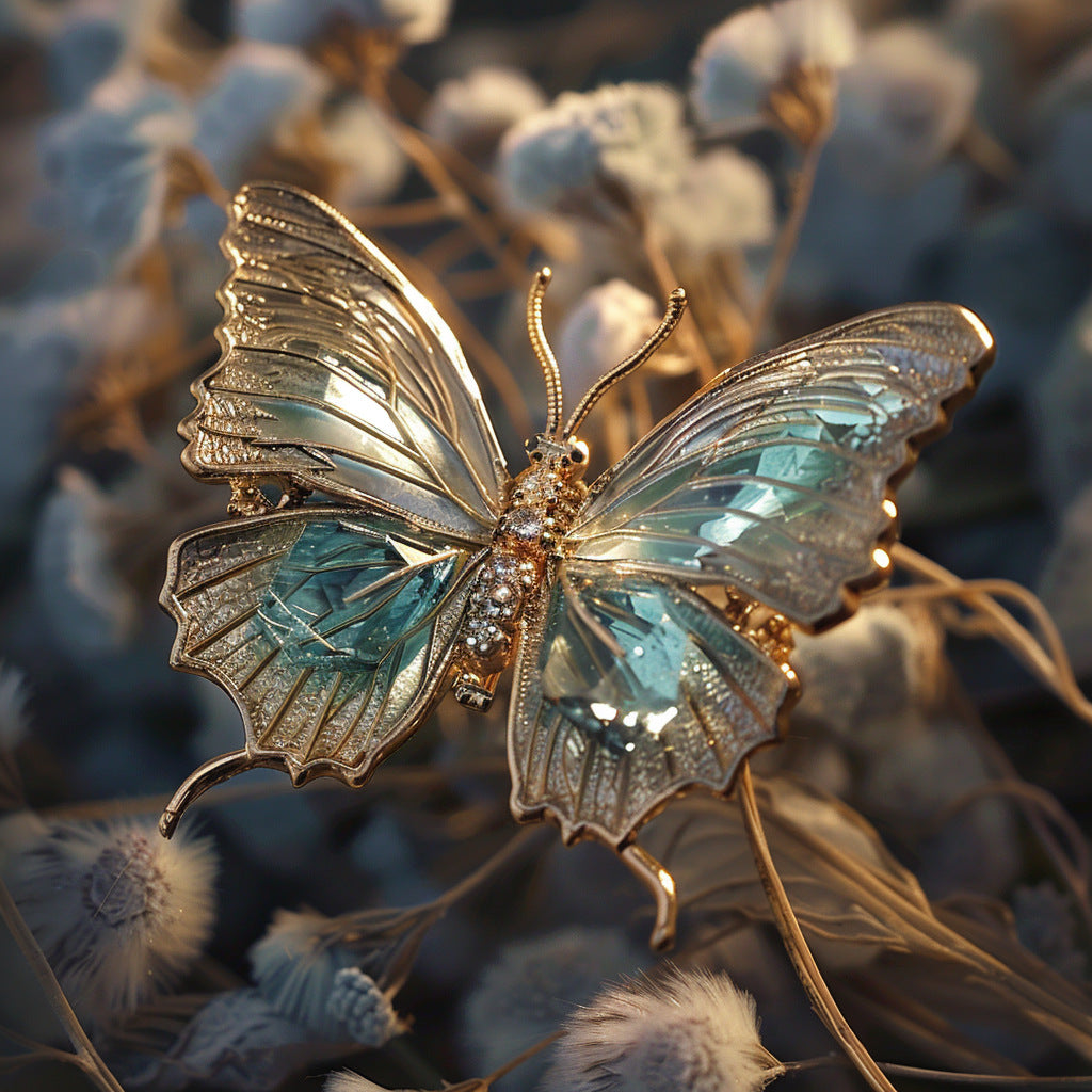 Original Hand-made High-end Butterfly Brooch
