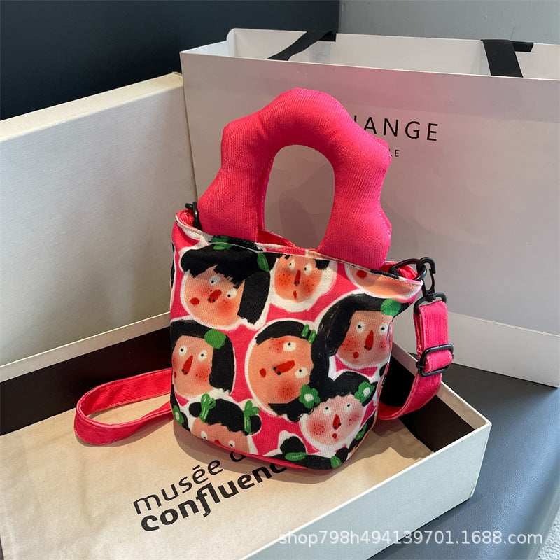 New Canvas Handbag Shoulder Messenger Bag for Women