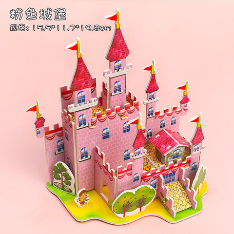 3D Puzzle DIY Handmade Puzzle Cards