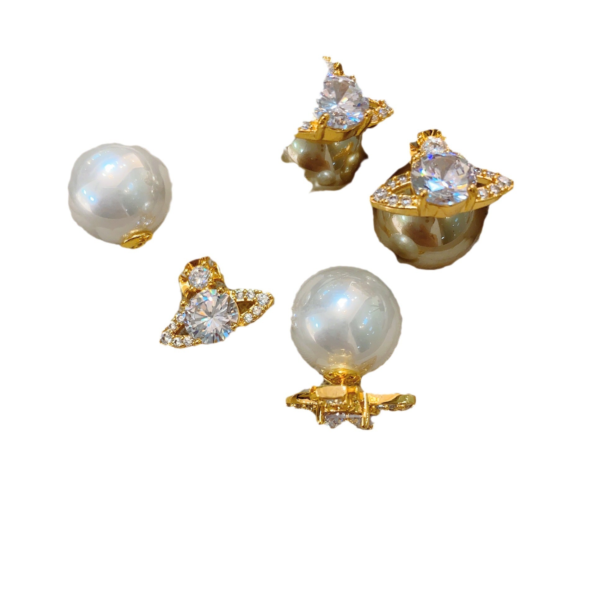 Exquisite Small Light Luxurious Romantic Retro Classic Earrings