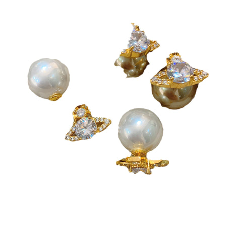 Exquisite Small Light Luxurious Romantic Retro Classic Earrings