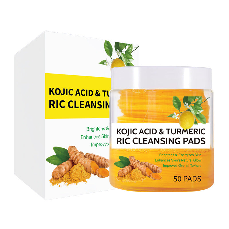 Turmeric Cleansing Pads Exfoliating Cleansing Facial Cream
