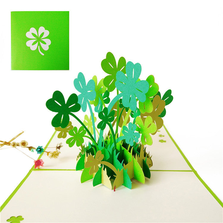 Sunflower 3D Creative Bouquet Stereo Greeting Card