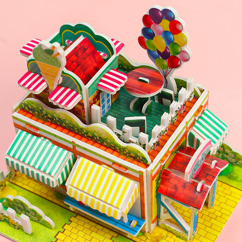 3D Puzzle DIY Handmade Puzzle Cards