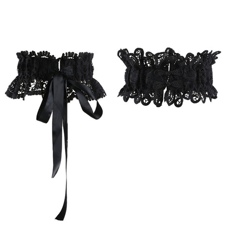 Lace Openwork Design, Women's Tie-up Extra Wide Waist Belt