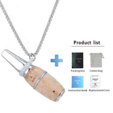 Woodland Pause Wooden Aroma Breathing Necklace