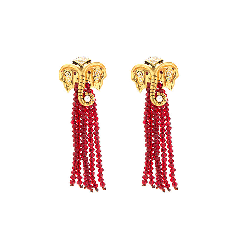 Vintage Elephant Earrings