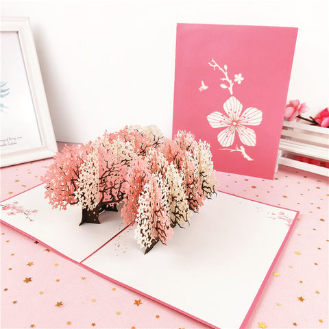 Sunflower 3D Creative Bouquet Stereo Greeting Card