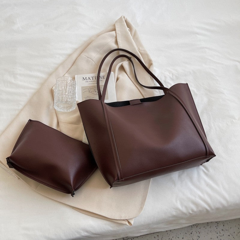 Retro Large Capacity Versatile Shoulder Handbag