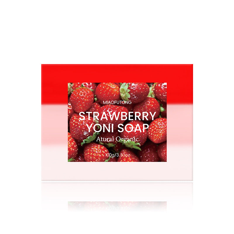 Handmade Strawberry Private Soap Essential Oil Soap