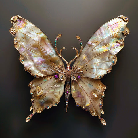Bourne High-end Butterfly Brooch