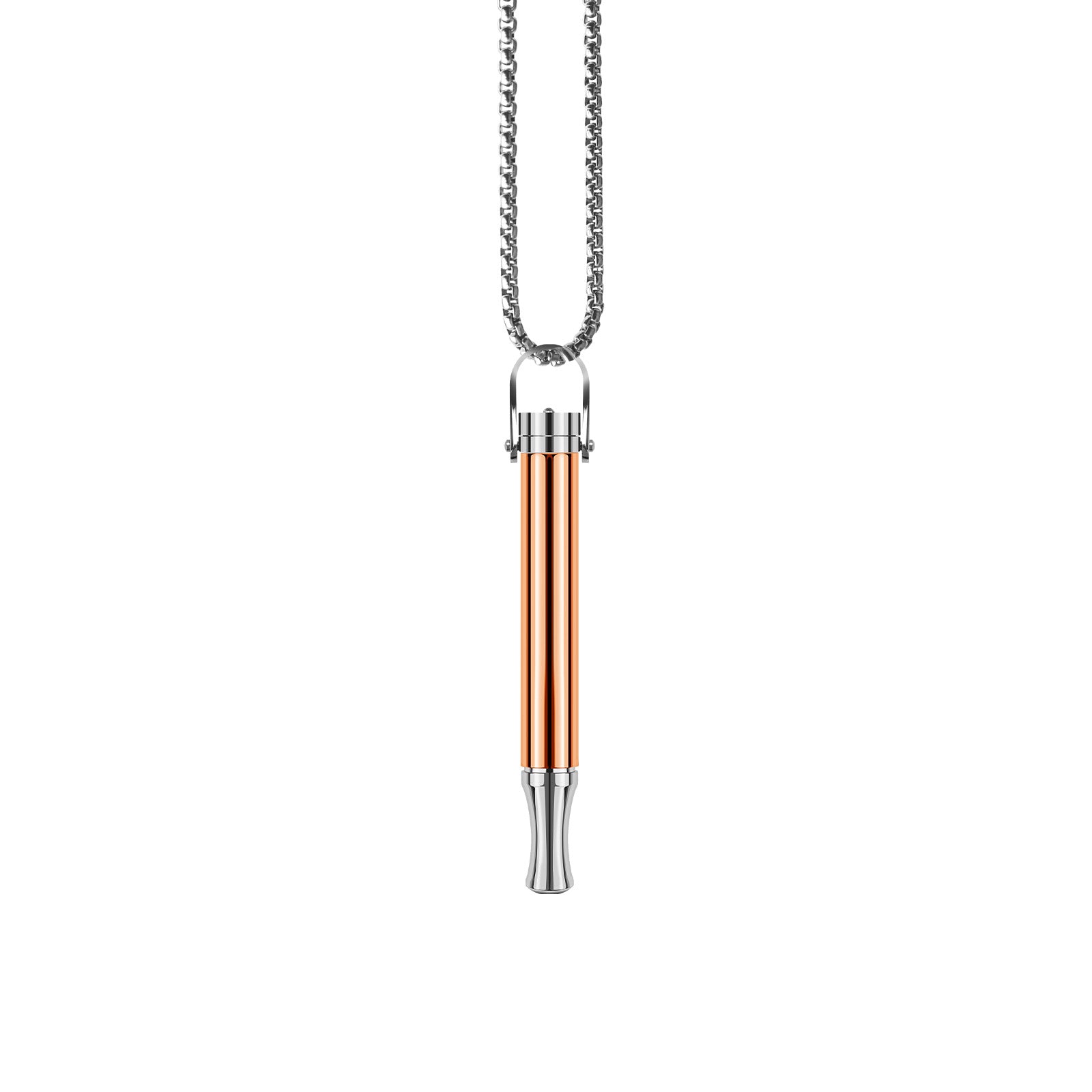 The Zen Anchor: Vintage Mindful Breathing Necklace for Anxiety Relief
